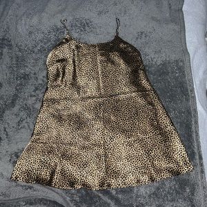 Cheetah Slip dress